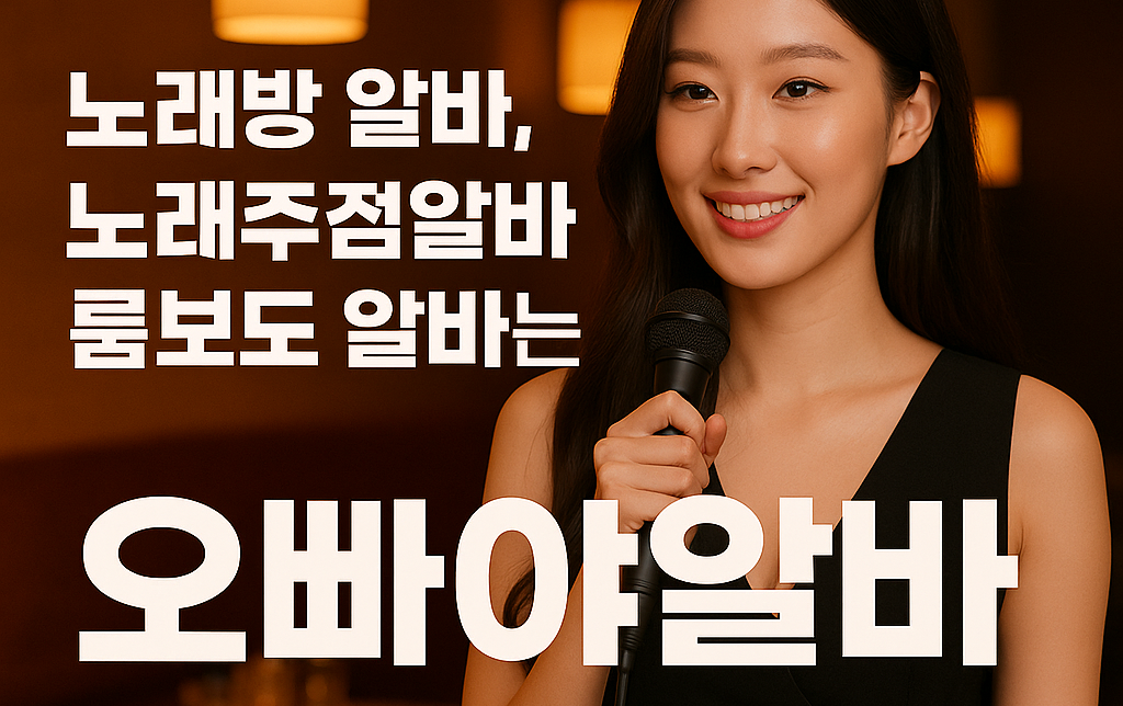 노래방알바 룸보도 오빠야알바